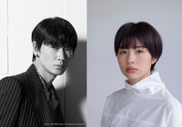 左から綾野剛、佐久間由衣。