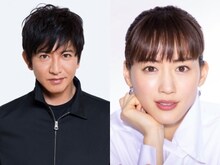 左から木村拓哉、綾瀬はるか。