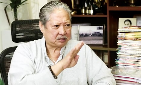 「カンフースタントマン 龍虎武師」より、サモ・ハン。