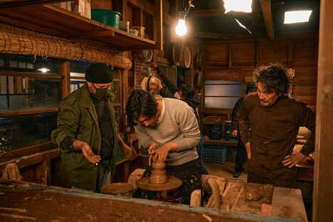 「ファミリア」メイキング写真