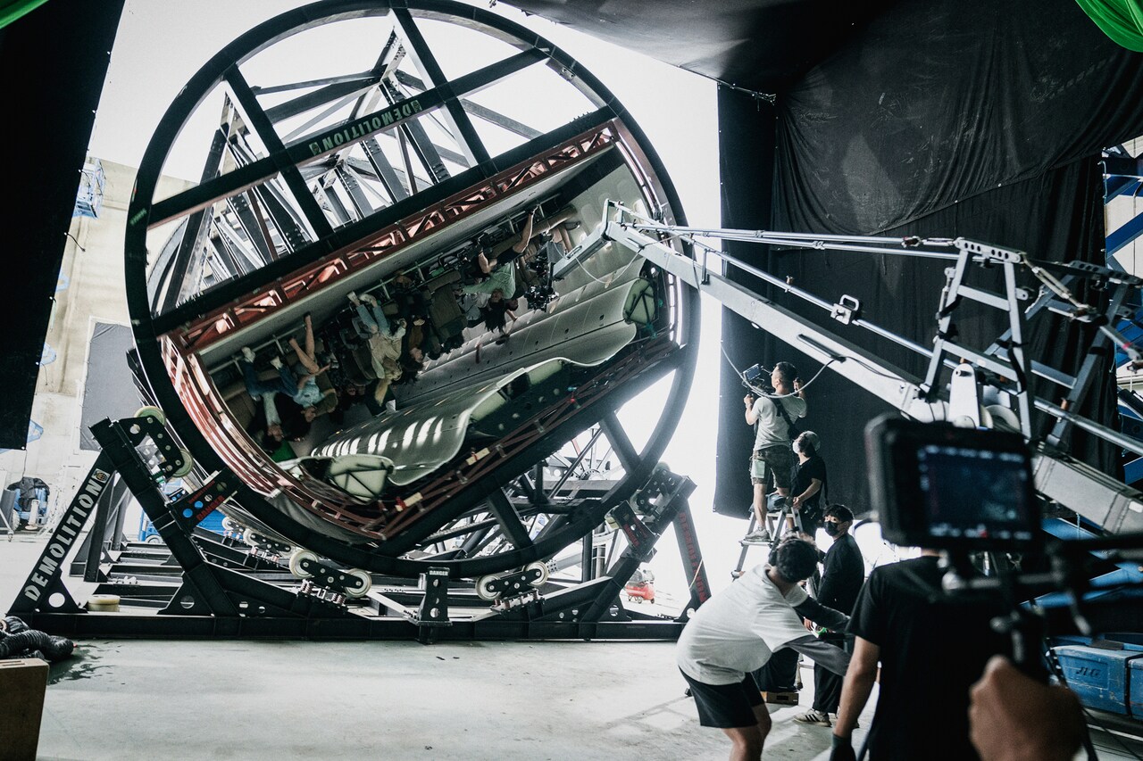 「非常宣言」メイキング写真