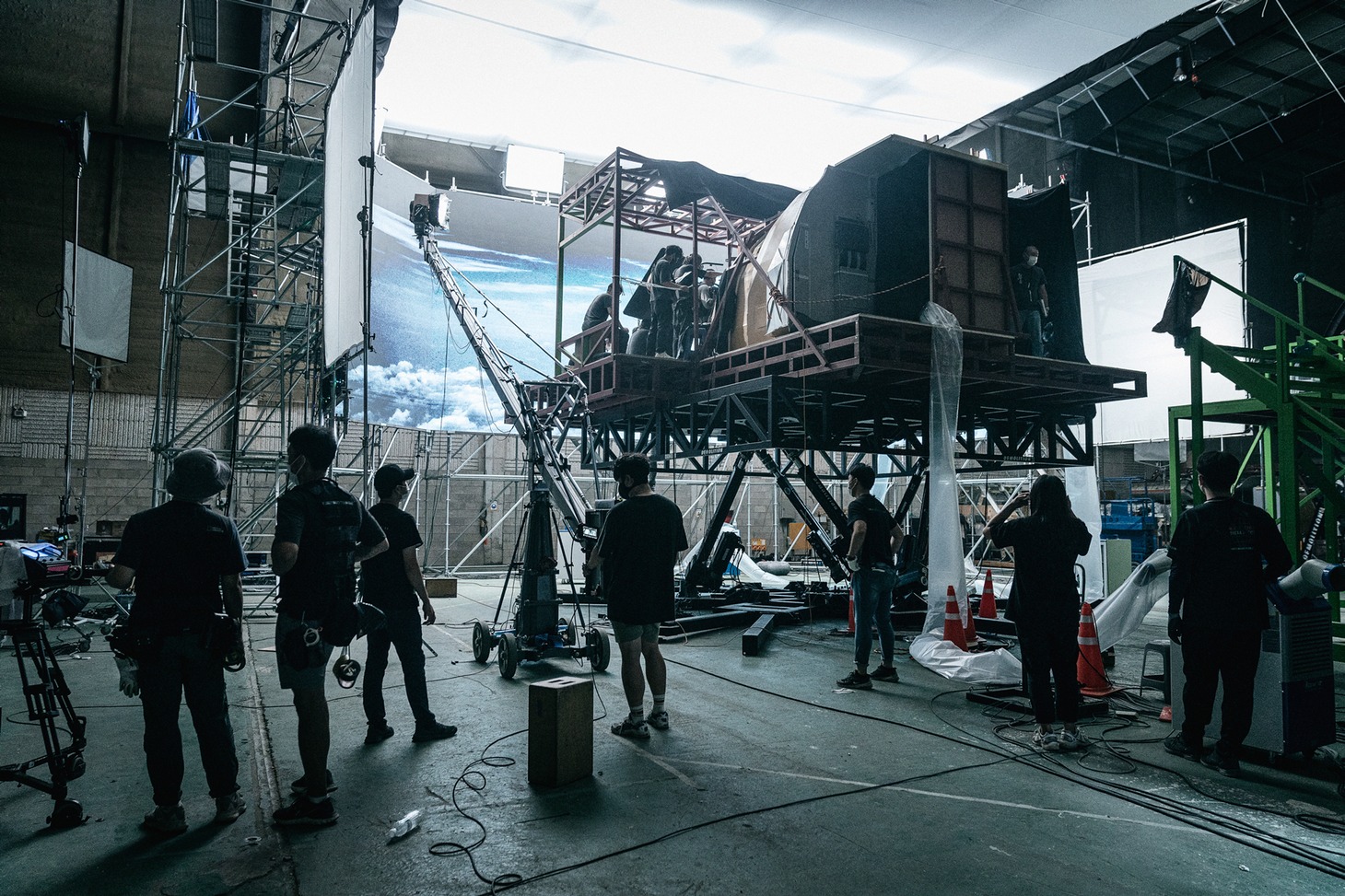 「非常宣言」メイキング写真