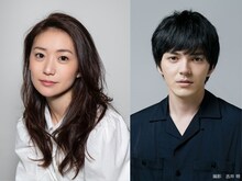 左から大島優子、林遣都。