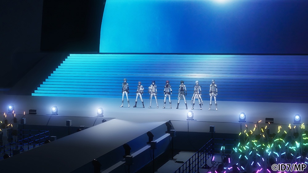 「劇場版アイドリッシュセブン LIVE 4bit BEYOND THE PERiOD」特報より。