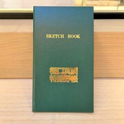 サイン会参加者特典となる、コクヨSKETCH BOOK  オリジナル特撮野帳の表紙。