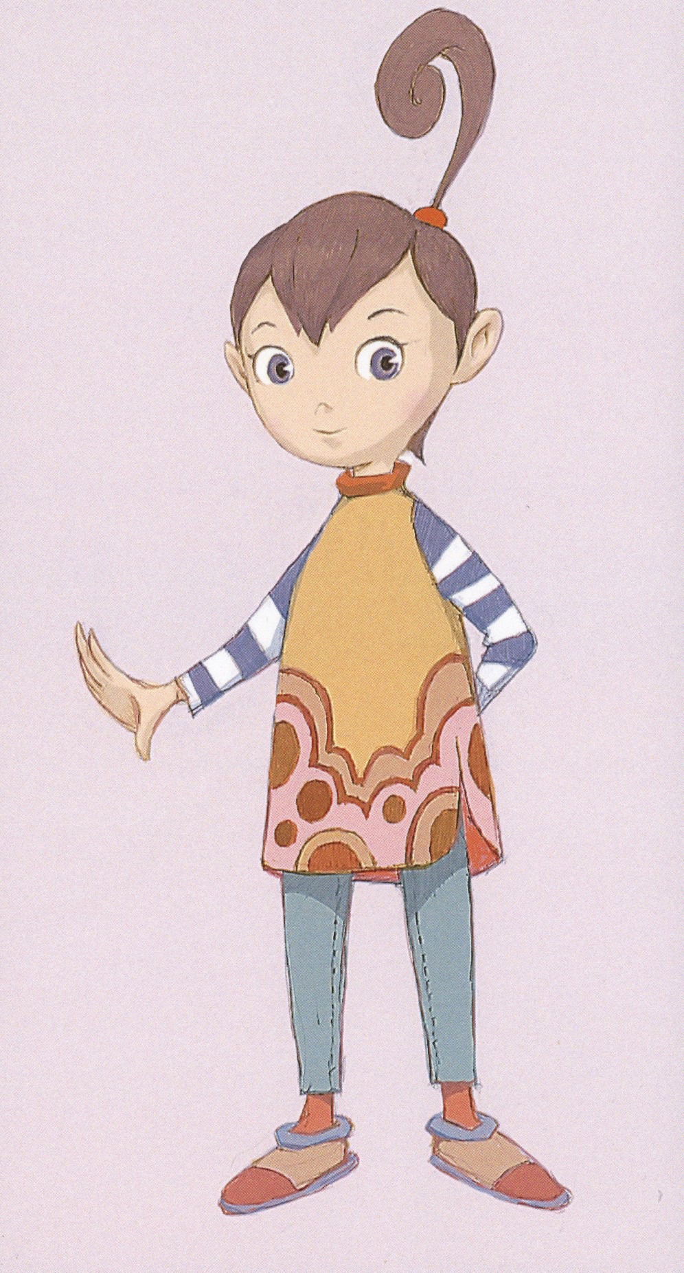「Future Kid Takara（仮題）」開発中のキャラクタービジュアル。