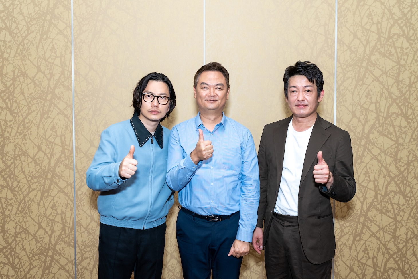 左からイ・ドンフィ、カン・ユンソン、ホ・ソンテ。