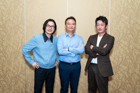 左からイ・ドンフィ、カン・ユンソン、ホ・ソンテ。