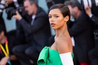 第79回ヴェネツィア国際映画祭にて、テイラー・ラッセル。