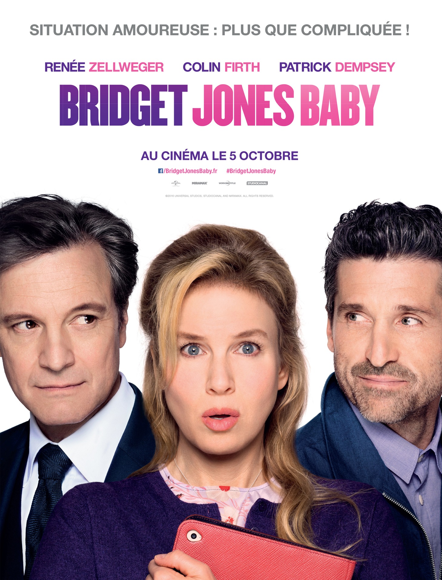 「ブリジット・ジョーンズの日記 ダメな私の最後のモテ期」ビジュアル (c)2016 Universal City Studios Productions LLLP, Miramax Film NY, LLC and STUDIOCANAL SAS, All Rights Reserved.