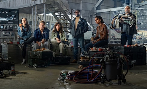 Netflix映画「Lift」場面写真。8月25日より独占配信。