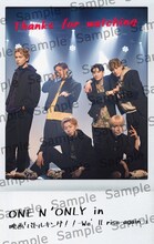 ONE N’ONLYのチェキ風カード。