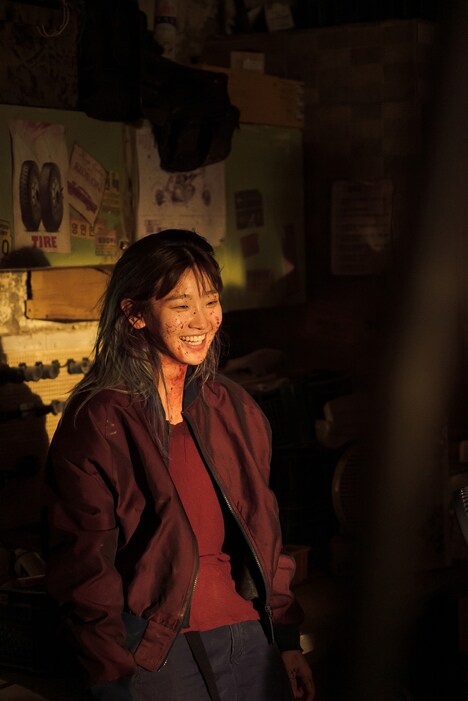 「パーフェクト・ドライバー／成功確率100%の女」メイキング写真