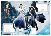 「男狐聊斎～狐の恩返し～」限定豪華版に付属するアクリルスタンド（サンプル）。