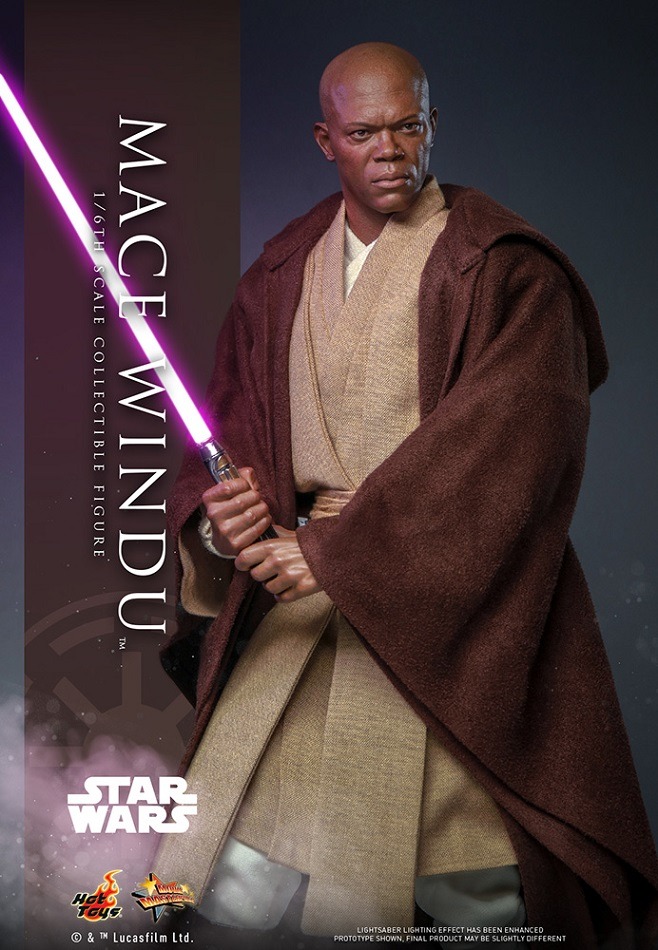 【ムービー・マスターピース】「スター・ウォーズ エピソード2／クローンの攻撃」メイス・ウィンドゥ 1/6スケールフィギュア