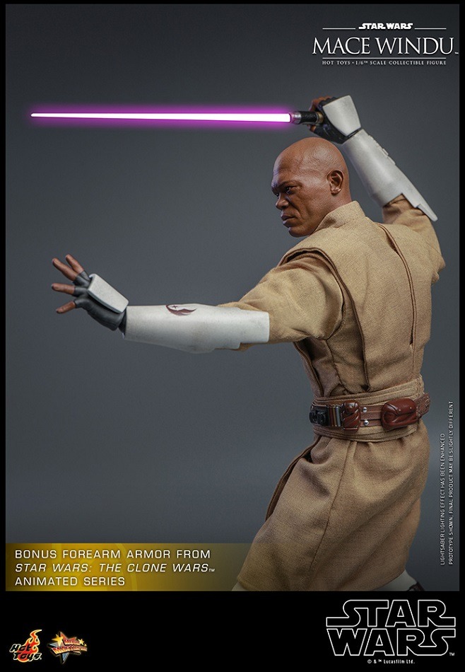 【ムービー・マスターピース】「スター・ウォーズ エピソード2／クローンの攻撃」メイス・ウィンドゥ 1/6スケールフィギュア