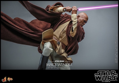 【ムービー・マスターピース】「スター・ウォーズ エピソード2／クローンの攻撃」メイス・ウィンドゥ 1/6スケールフィギュア