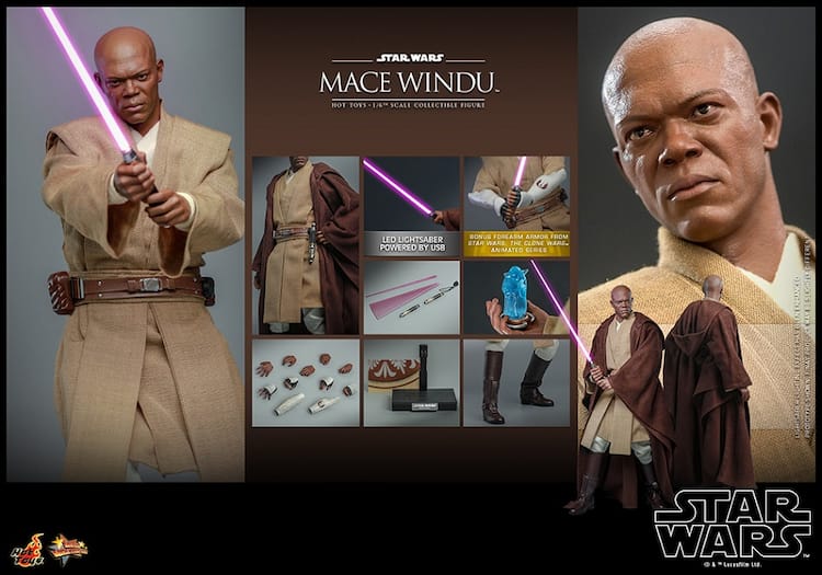 スター・ウォーズ」メイス・ウィンドゥ、スーパー・バトル・ドロイドが 