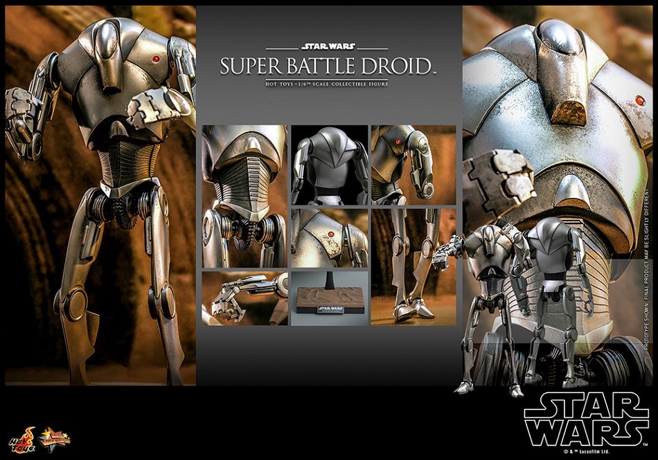 【ムービー・マスターピース】「スター・ウォーズ エピソード2／クローンの攻撃」スーパー・バトル・ドロイド 1/6スケールフィギュア