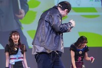 斎藤司のかつらが飛んでいった様子。