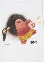 Tシャツ「ONI」表面デザイン