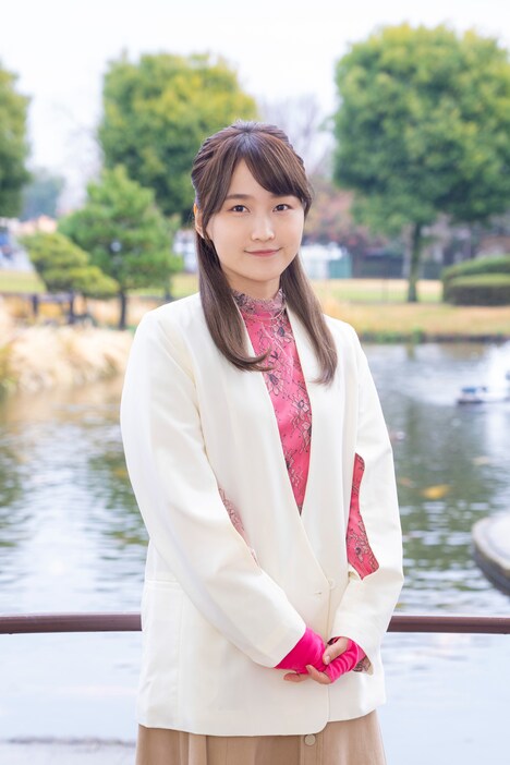 原口苺美役の鞘師里保。