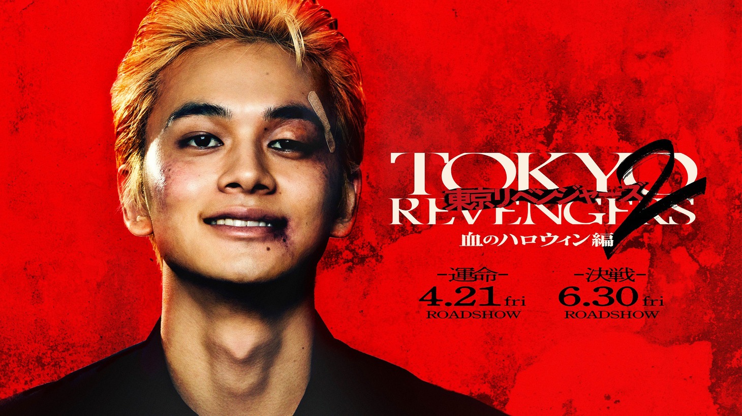 「東京リベンジャーズ2 血のハロウィン編 -運命- / -決戦-」ビジュアル