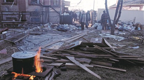 「マリウポリ 7日間の記録」場面写真