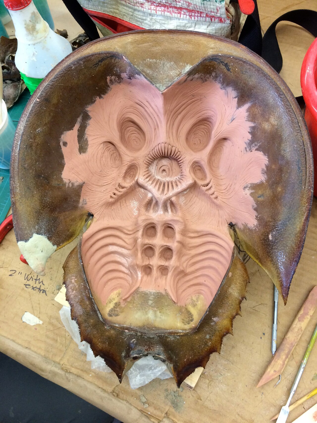 キラーカブトガニ」メイキング写真 - 凶暴化したカブトガニが人々を