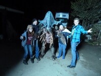 「キラーカブトガニ」メイキング写真