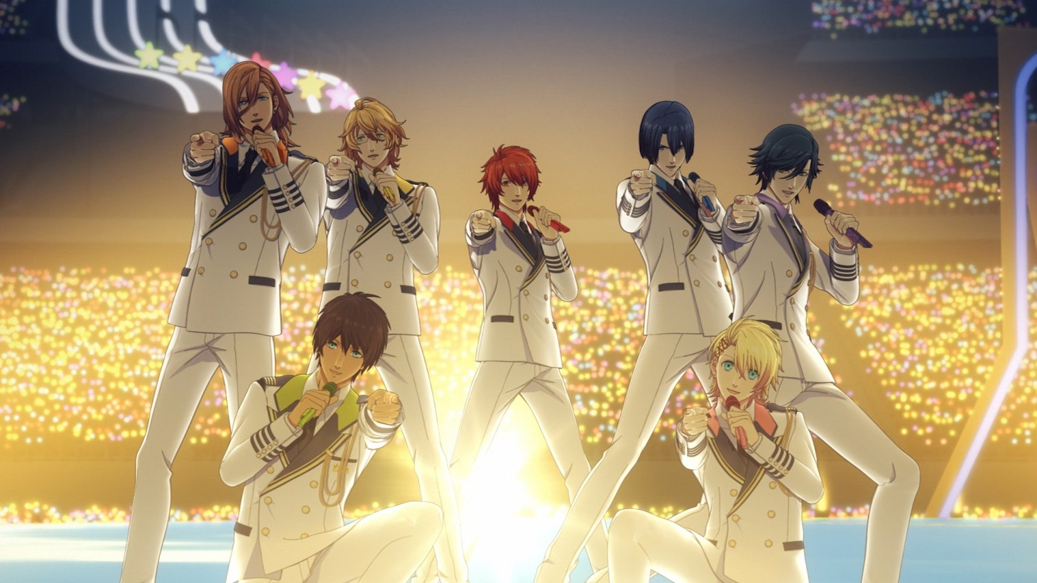 「劇場版 うたの☆プリンスさまっ♪ マジLOVEスターリッシュツアーズ」場面カット (c) UTA☆PRI-MOVIE ST PROJECT