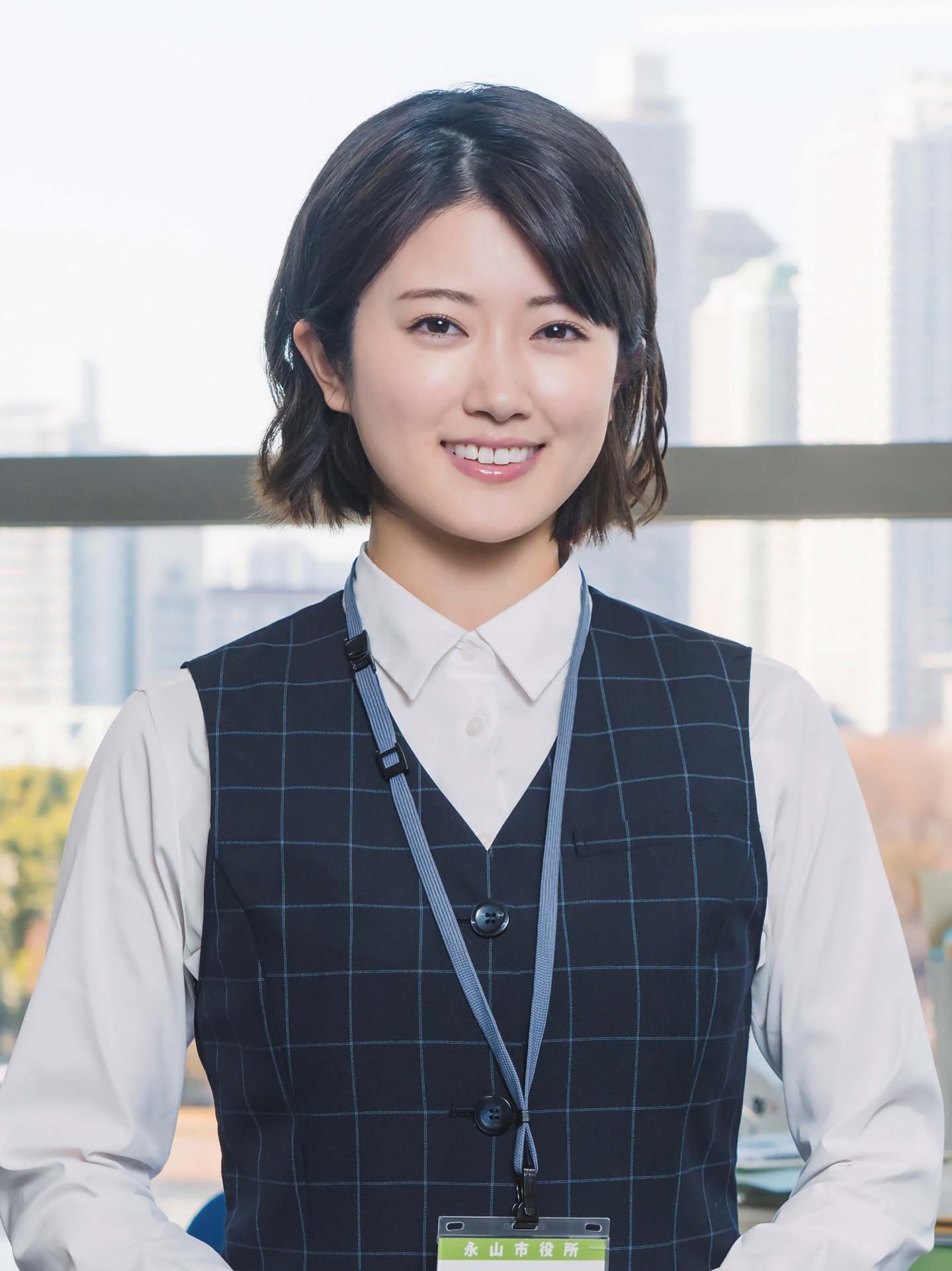 八幡典子役の樋口日奈。 (c)「往生際の意味を知れ！」製作委員会・MBS (c)米代恭 / 小学館