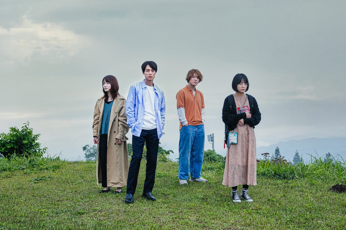左から財田ありさ、小野匠、真田佑馬、新田桃子。