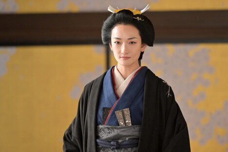 徳川吉宗役の冨永愛。