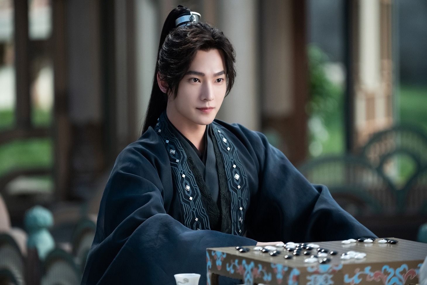 「黒豊と白夕～天下を守る恋人たち～」場面写真より、ヤン・ヤン演じる黒豊息。