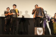 「ウルトラマンデッカー最終章 旅立ちの彼方へ…」公開初日舞台挨拶の様子。