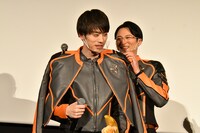 「ウルトラマンデッカー最終章 旅立ちの彼方へ…」公開初日舞台挨拶の様子。