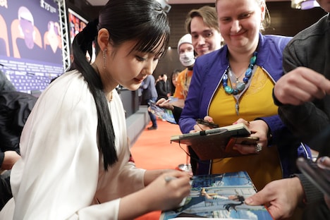 第73回ベルリン国際映画祭の様子。