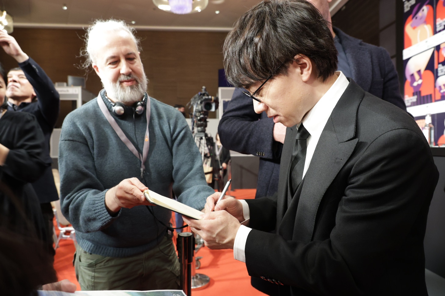 第73回ベルリン国際映画祭の様子。