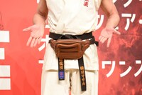 ヌンチャク伝道師・願羽マサルが持参したウエストポーチ。
