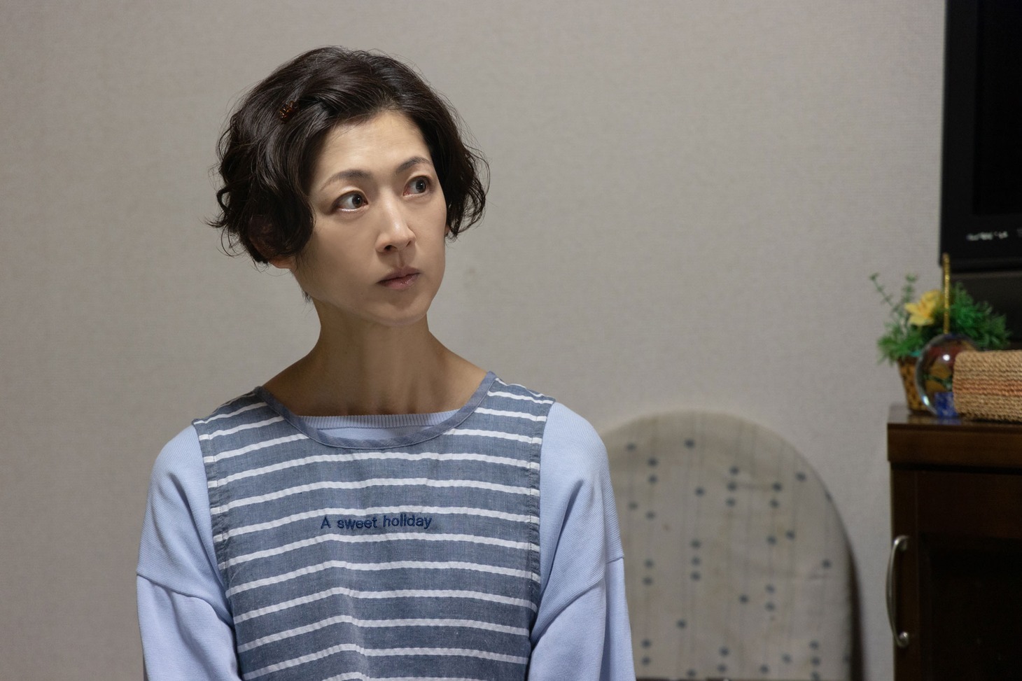 風早時枝役の馬渕英里何。