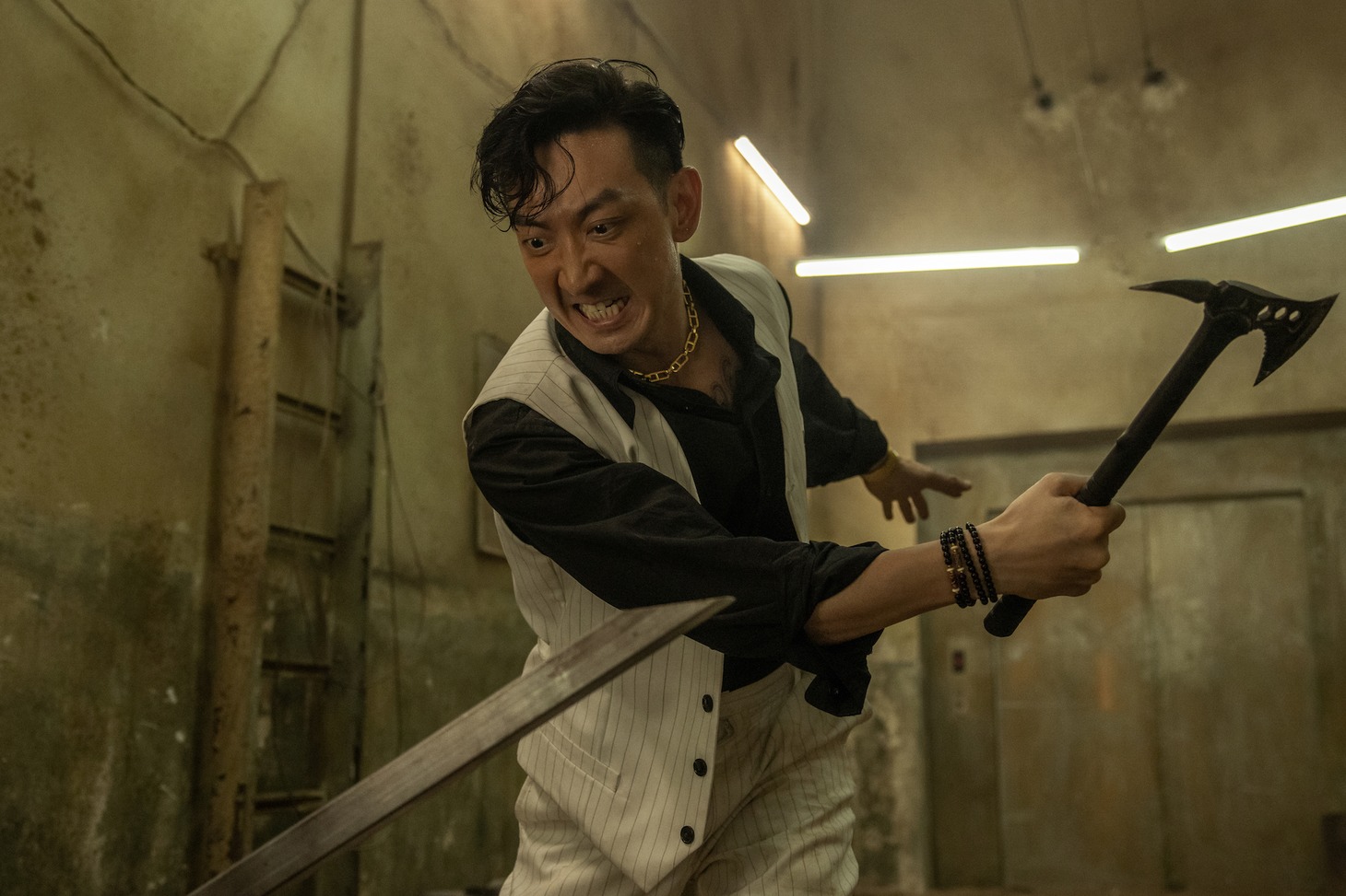 「九龍の絆」場面写真