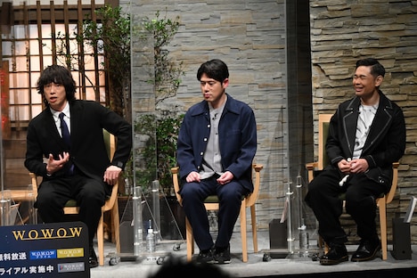 左から庄司智春、好井まさお、品川ヒロシ。