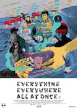 西村ツチカによる「エブリシング・エブリウェア・オール・アット・ワンス」の日本オリジナルオルタナティブポスター。