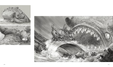 「ギレルモ・デル・トロのピノッキオ おとぎ話の巨匠による新しい人形劇の創作術」中面