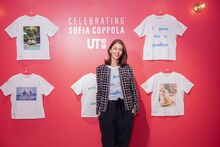 2月28日、ユニクロ原宿店で行われたイベントのために来日したソフィア・コッポラ。
