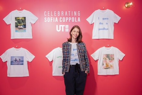 2月28日、ユニクロ原宿店で行われたイベントのために来日したソフィア・コッポラ。