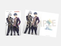 「劇場版アイドリッシュセブン LIVE 4bit BEYOND THE PERiOD」第3弾ムビチケと特典イメージ。