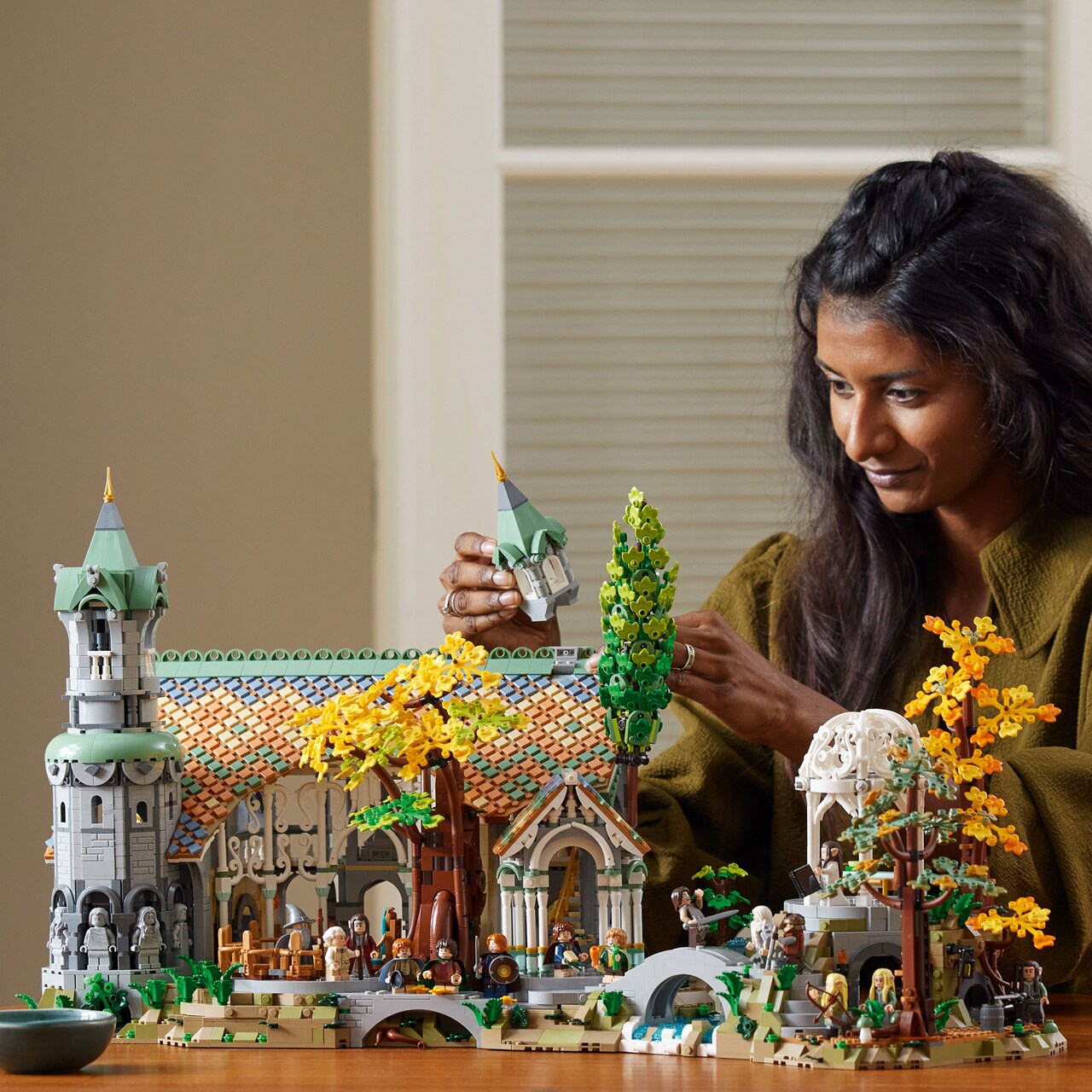 公式ロードオブザリングリベンデル（裂け谷）ジークレー アート力の指輪