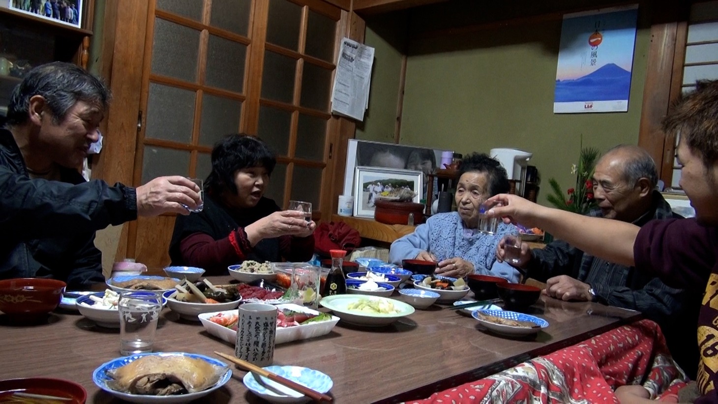 「飯舘村 べこやの母ちゃん」場面写真